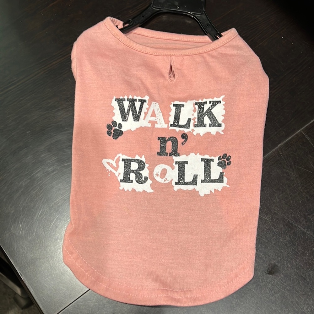Walk and roll shirt